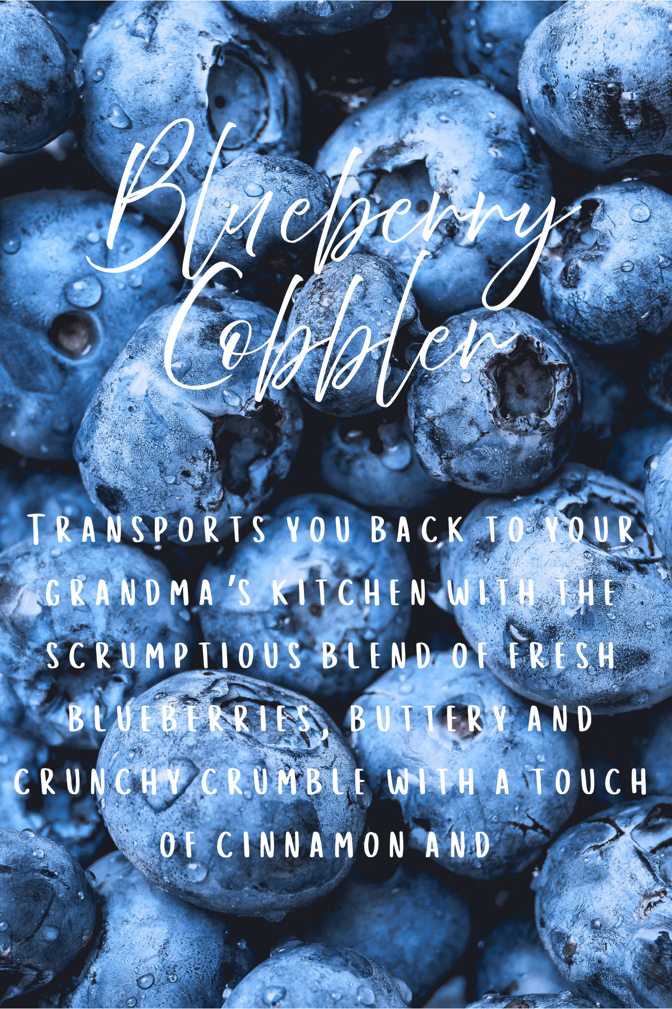 Blueberry Cobbler 7oz candle