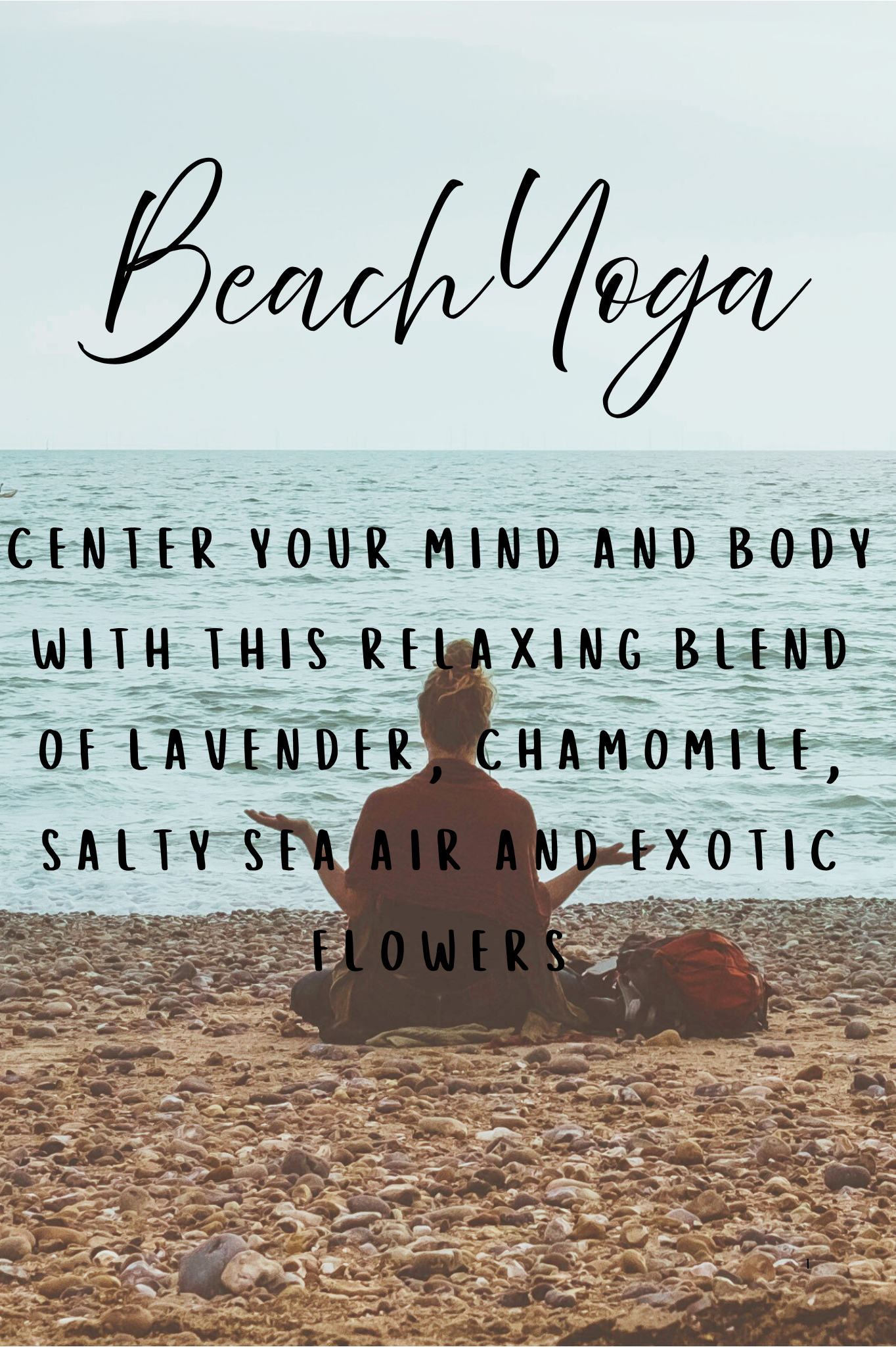 Beach Yoga 7oz candle