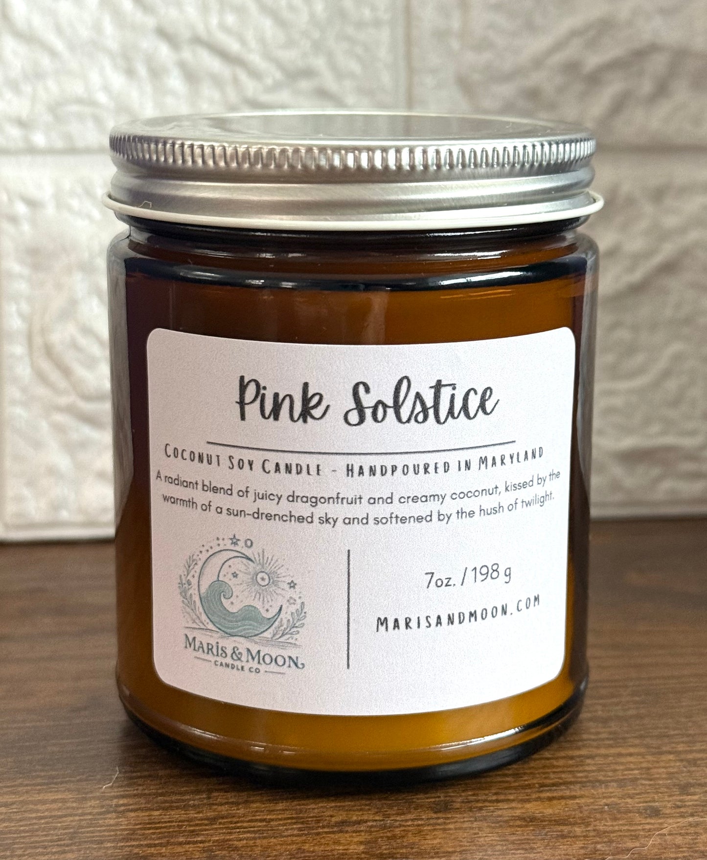 Pink Solstice 7oz candle