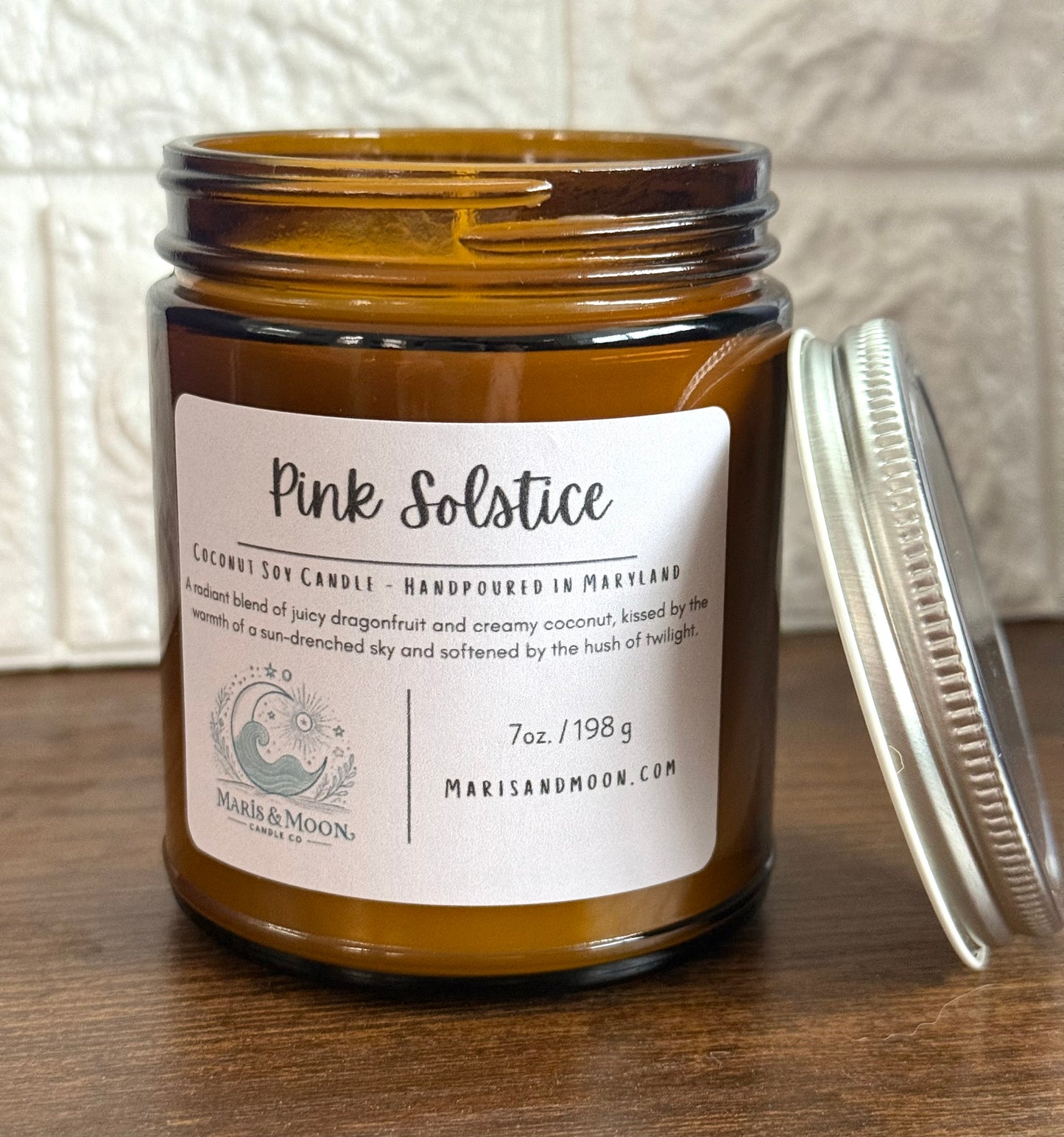 Pink Solstice 7oz candle