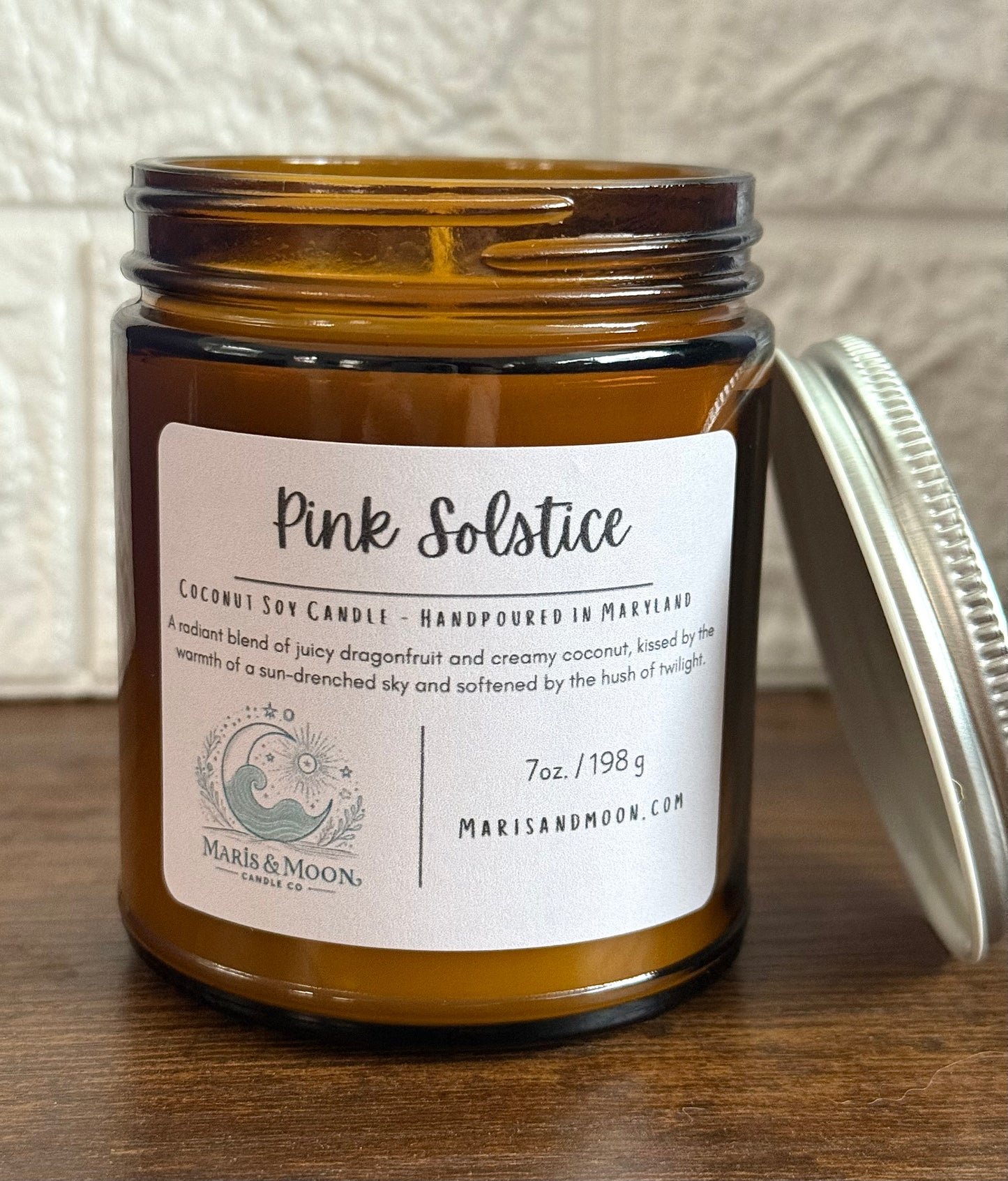Pink Solstice 7oz candle
