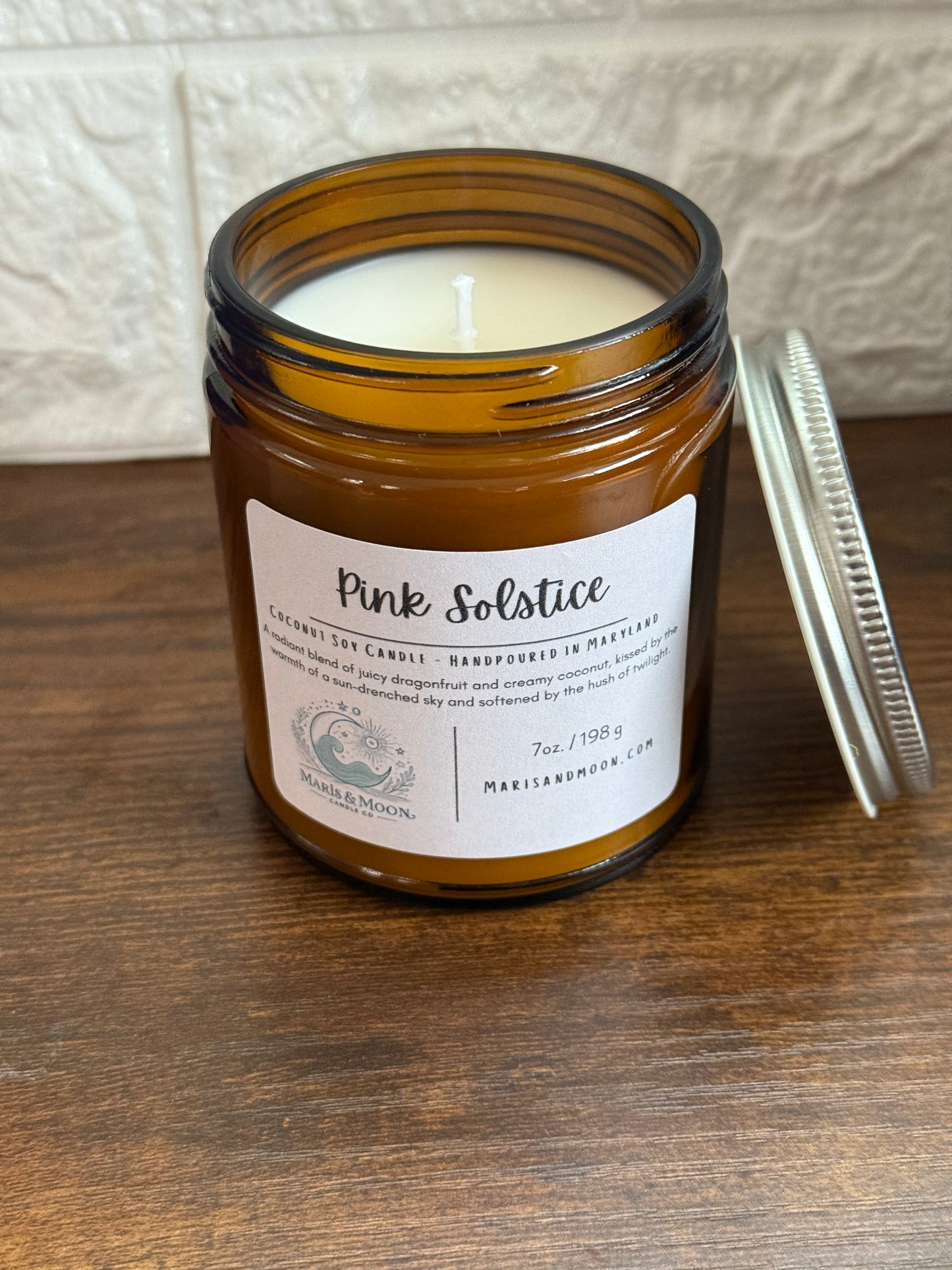 Pink Solstice 7oz candle