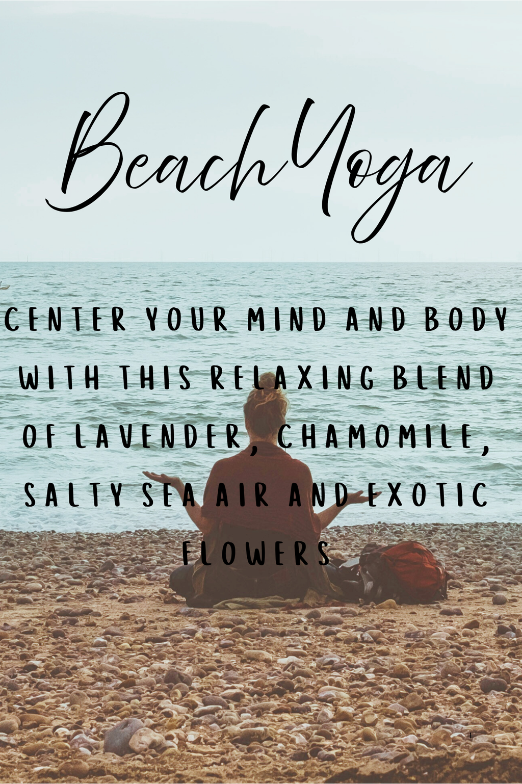 Beach Yoga 7oz candle