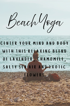 Beach Yoga 7oz candle