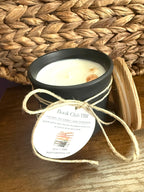 BookClub TBR  Coconut Soy Ceramic Candle Book lover