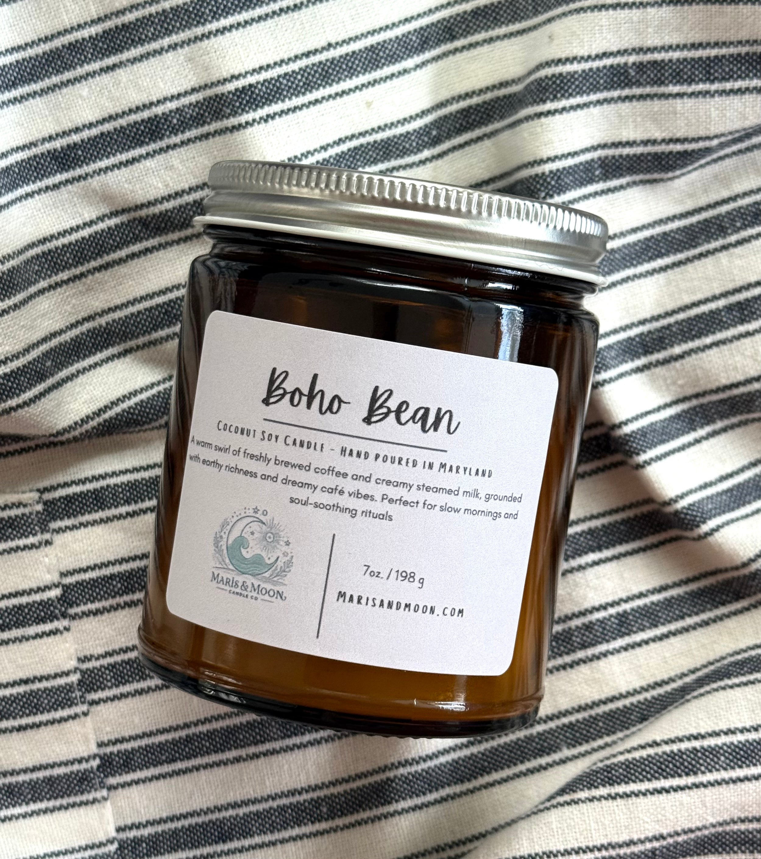 Boho Bean 7oz candle