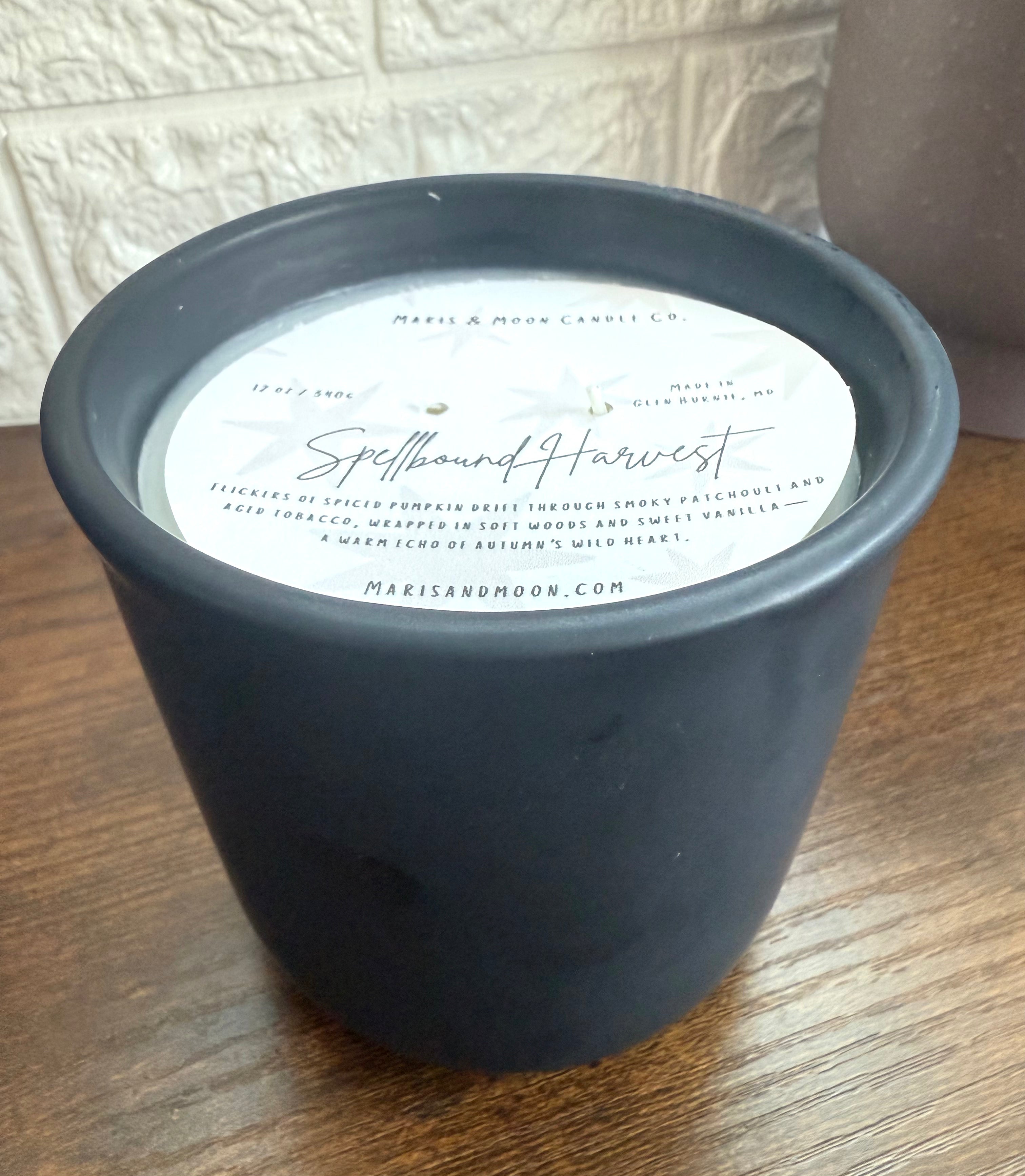 Spellbound Harvest Coconut Soy Ceramic Candle