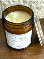 Birthday gift 7oz Coconut Soy Candle in gift box