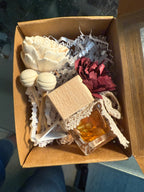 Boho vent car diffuser with reeds