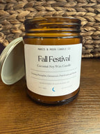 Fall Festival Amber jar candle