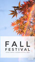 Fall Festival Amber jar candle