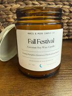Fall Festival Amber jar candle