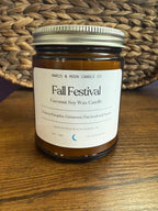 Fall Festival Amber jar candle