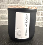 Barnwood & Cider Coconut Soy Ceramic Candle