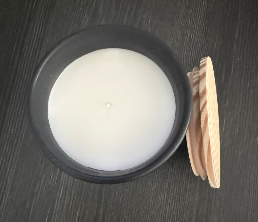Barnwood & Cider Coconut Soy Ceramic Candle
