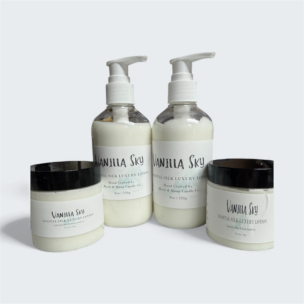 Vanilla Sky scented Coastal Silk Luxury Body Lotion