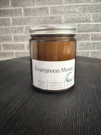 Evergreen Moon Amber jar candle