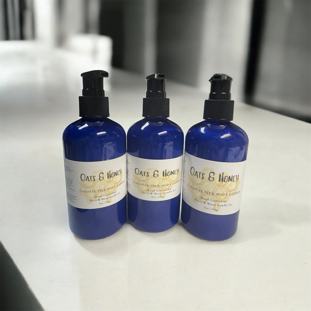 Oats & Honey scented Coastal Silk Luxury Body Lotion