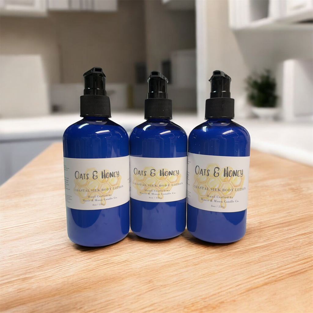 Oats & Honey scented Coastal Silk Luxury Body Lotion