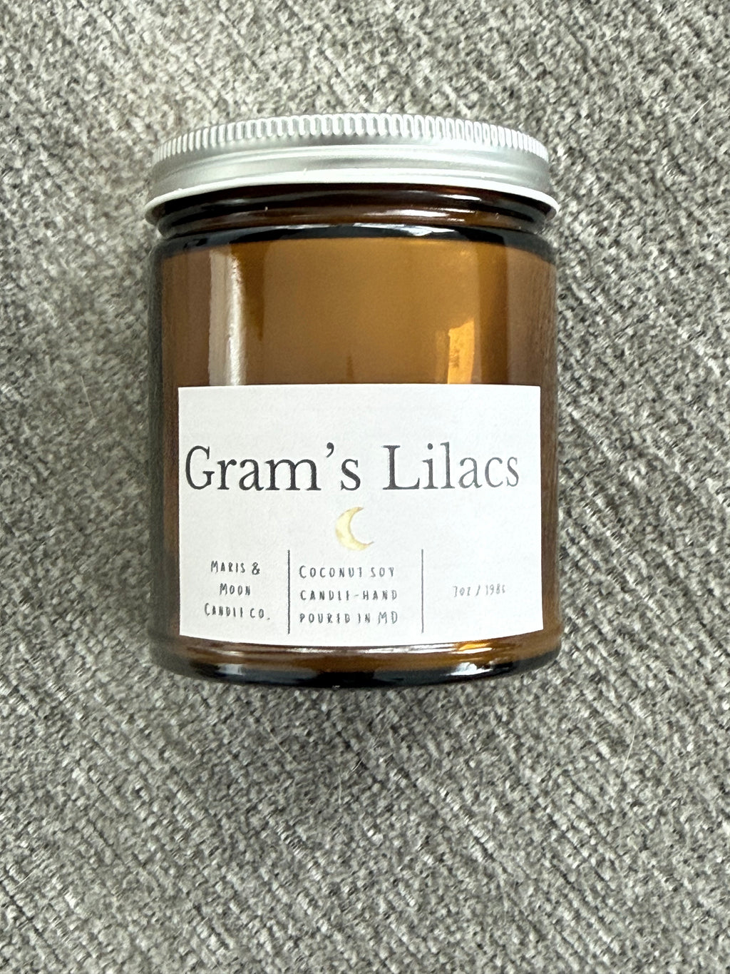 Gram’s Lilac Amber jar candle
