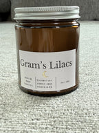 Gram’s Lilac Amber jar candle