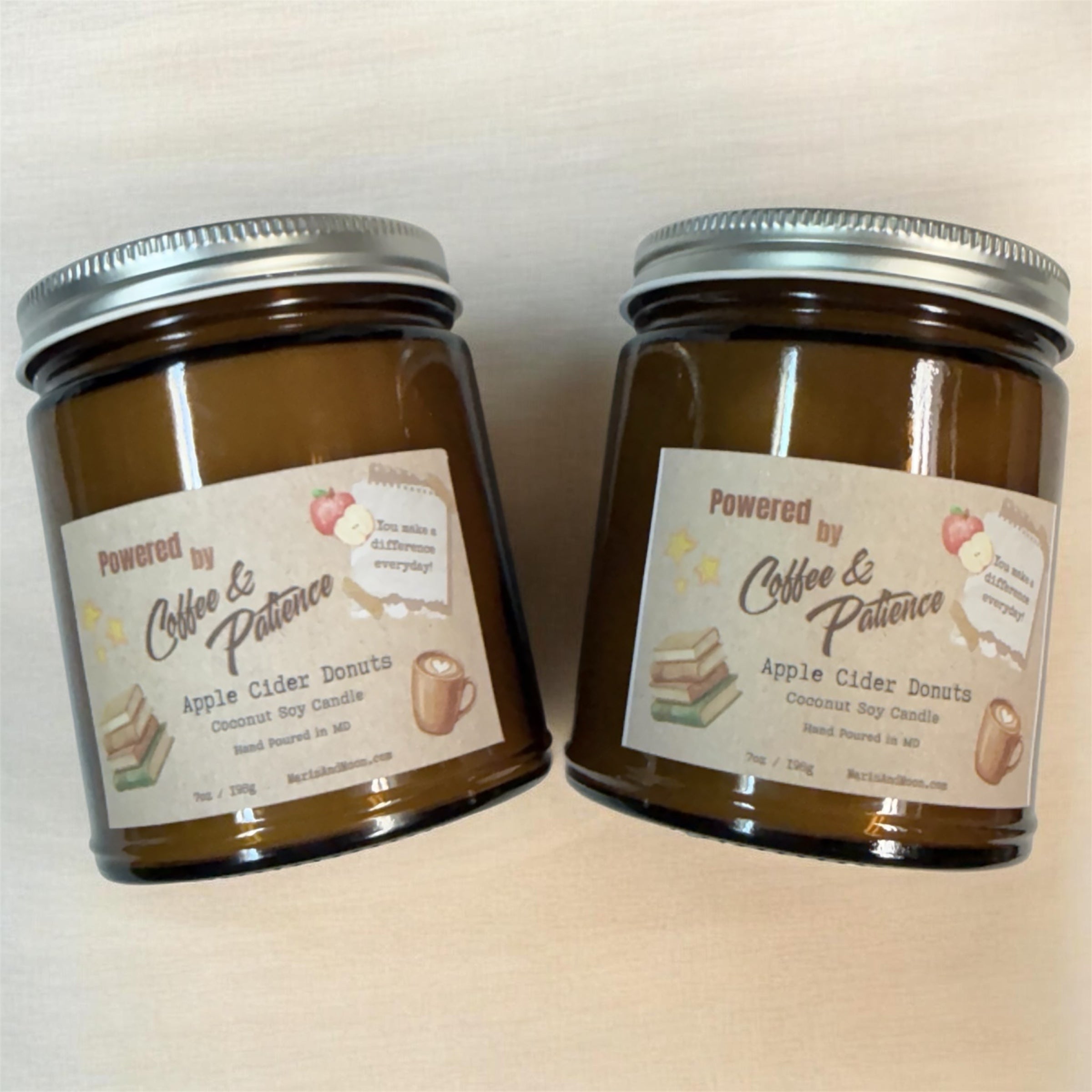 Teacher Amber jar candle