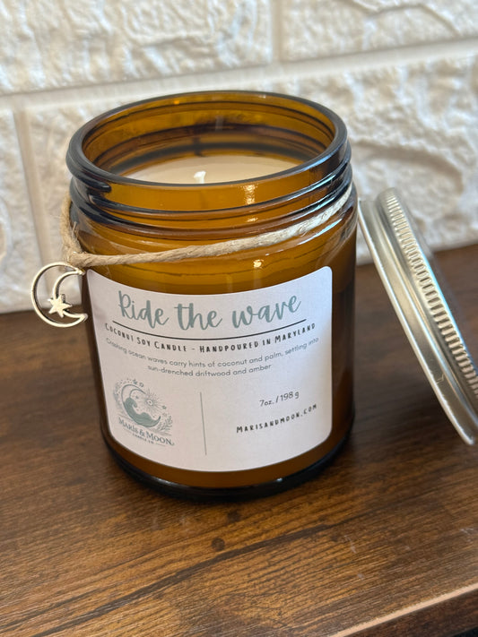 Ride the wave 7oz candle