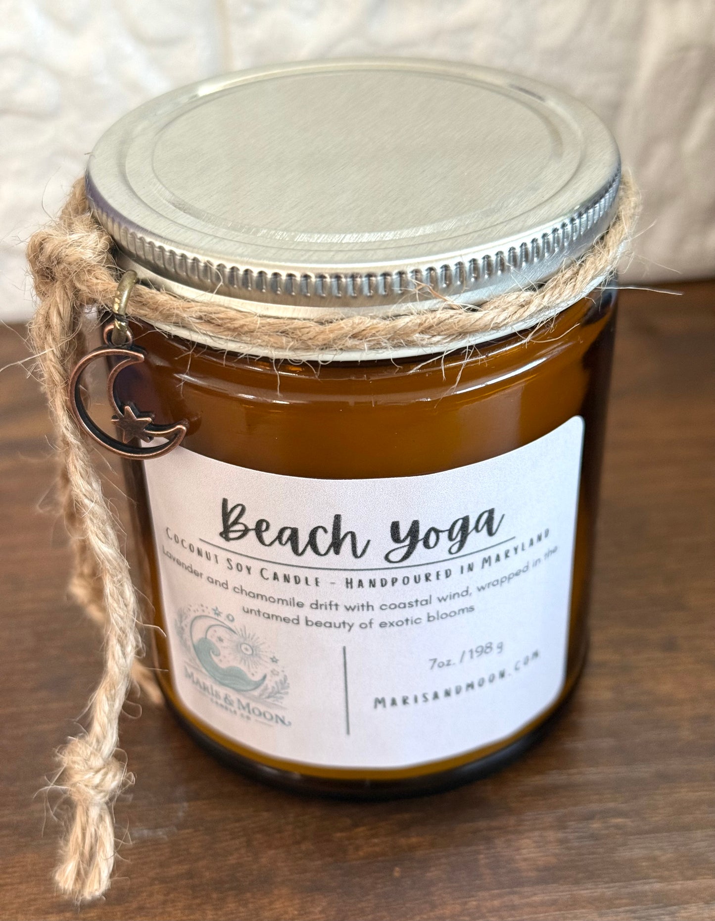 Beach Yoga 7oz candle