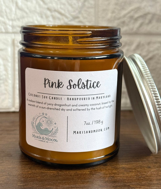 Pink Solstice 7oz candle