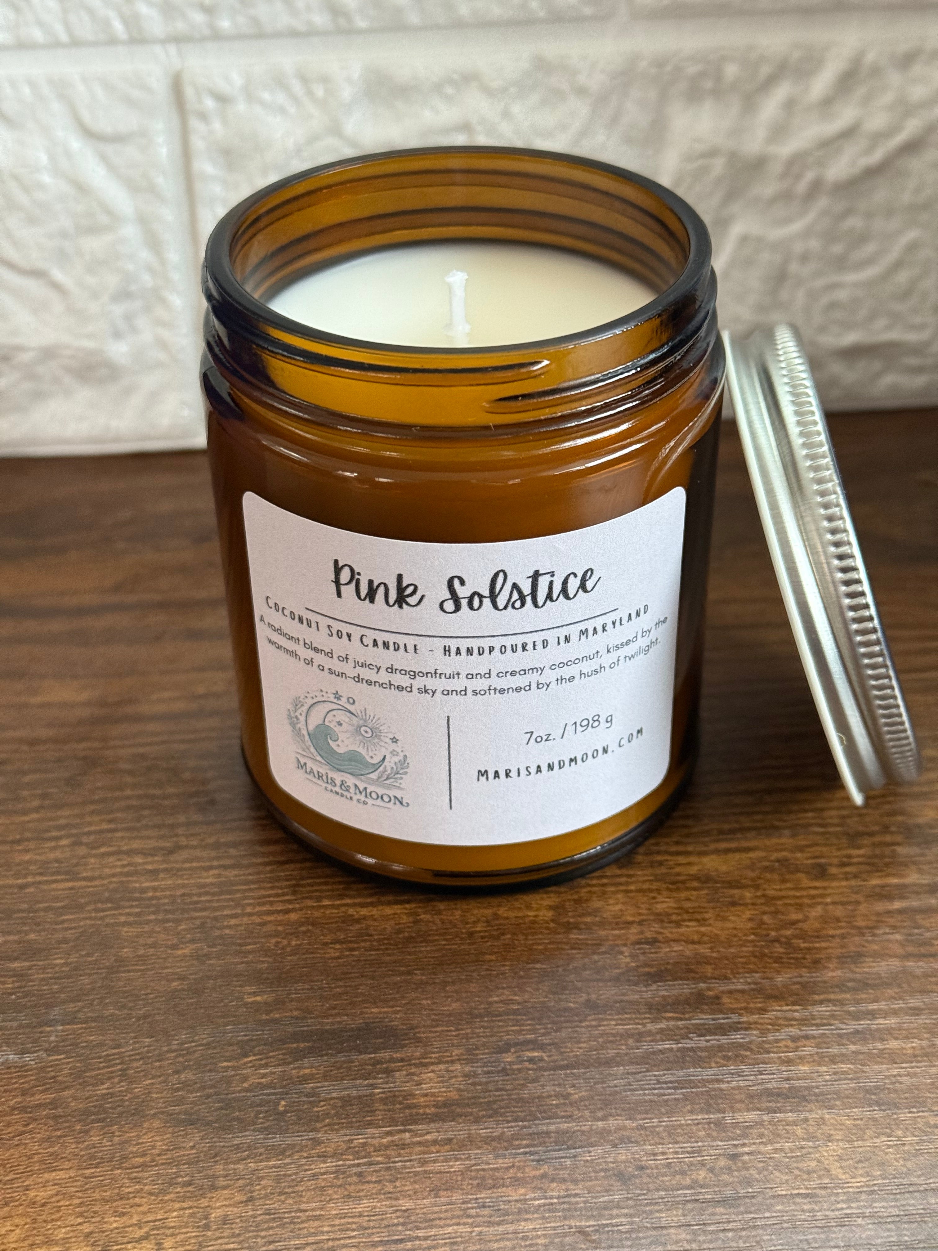 Pink Solstice 7oz candle