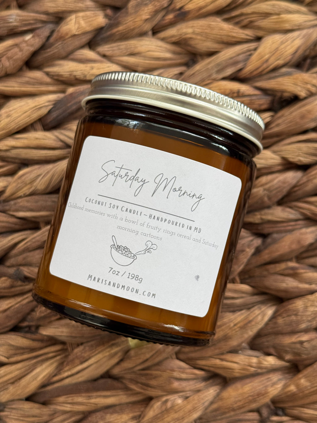 Saturday Morning 7oz Coconut Soy Candle