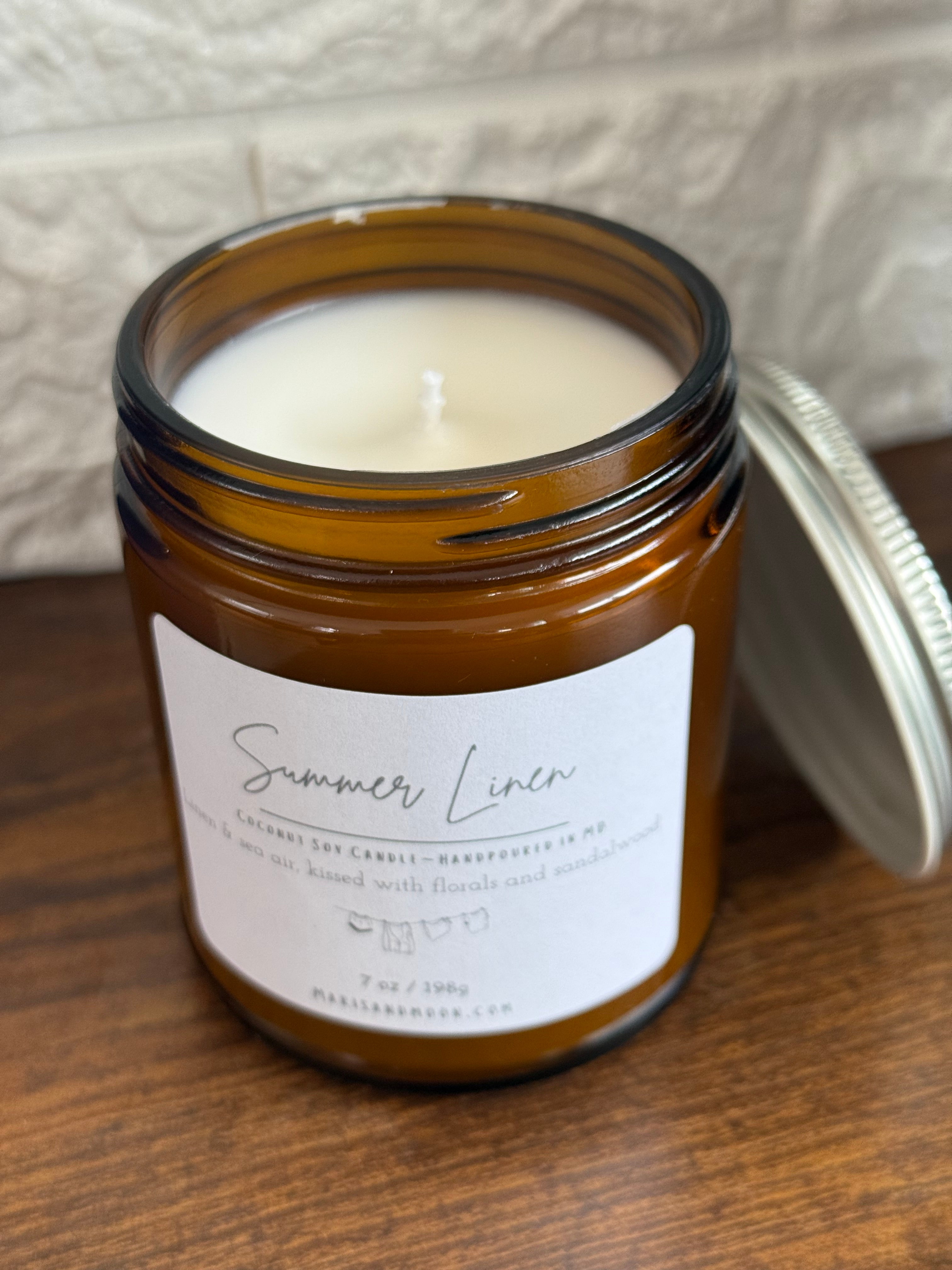 Summer Linen 7oz Coconut Soy Candle (Copy)