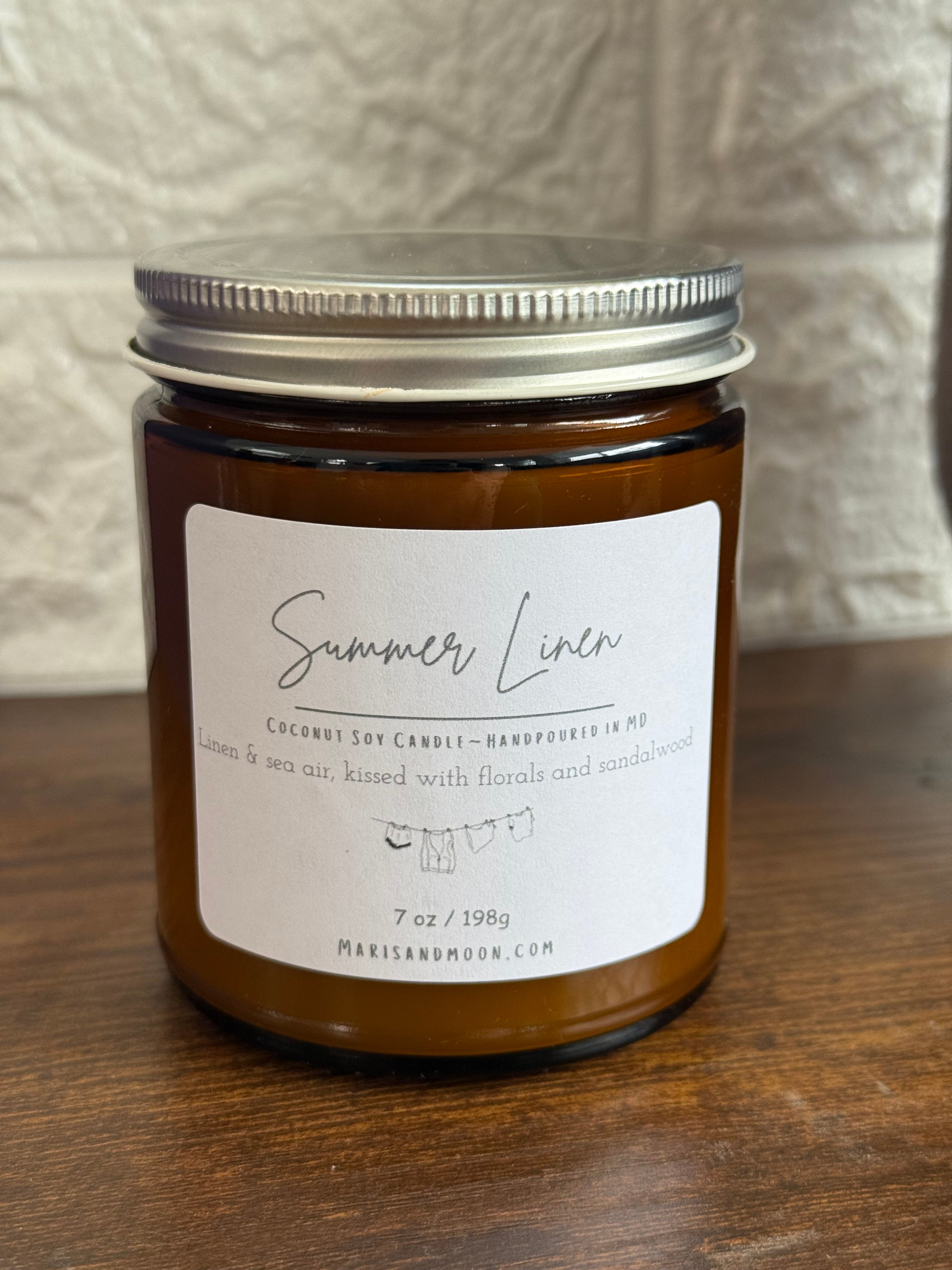 Summer Linen 7oz Coconut Soy Candle (Copy)