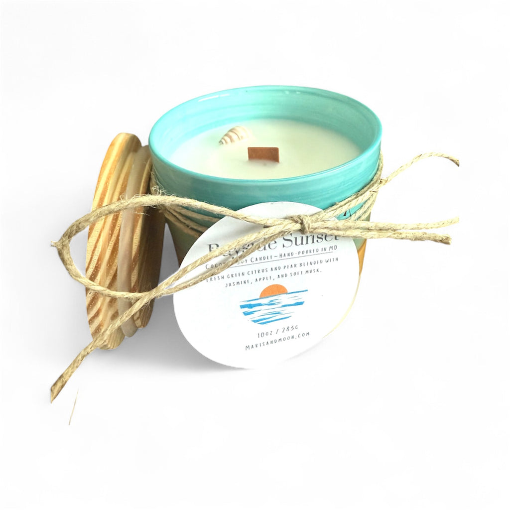 Bayside Sunset Coconut Soy Coastal Candle