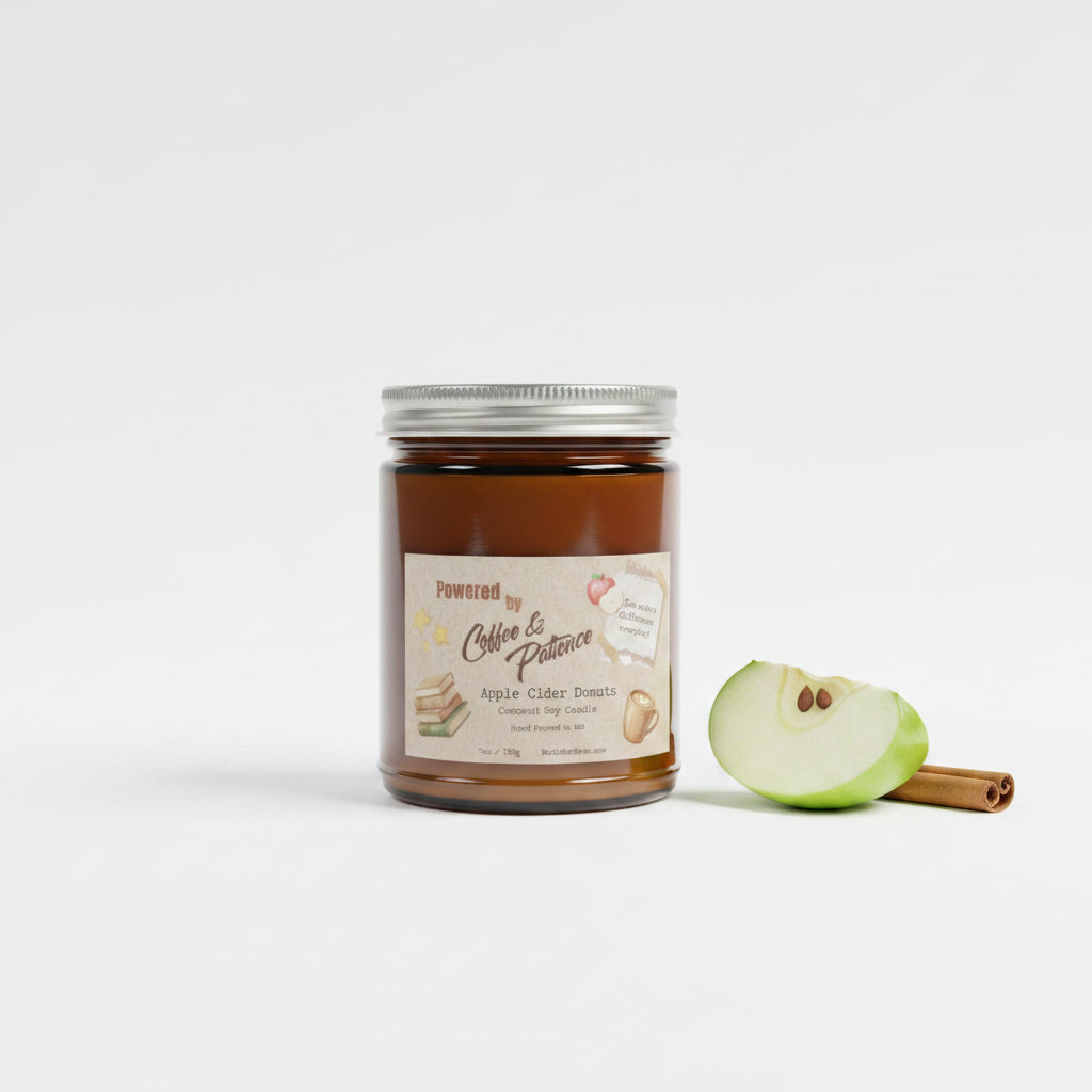 Apple Cider Donuts Candle – Minimalist Listing